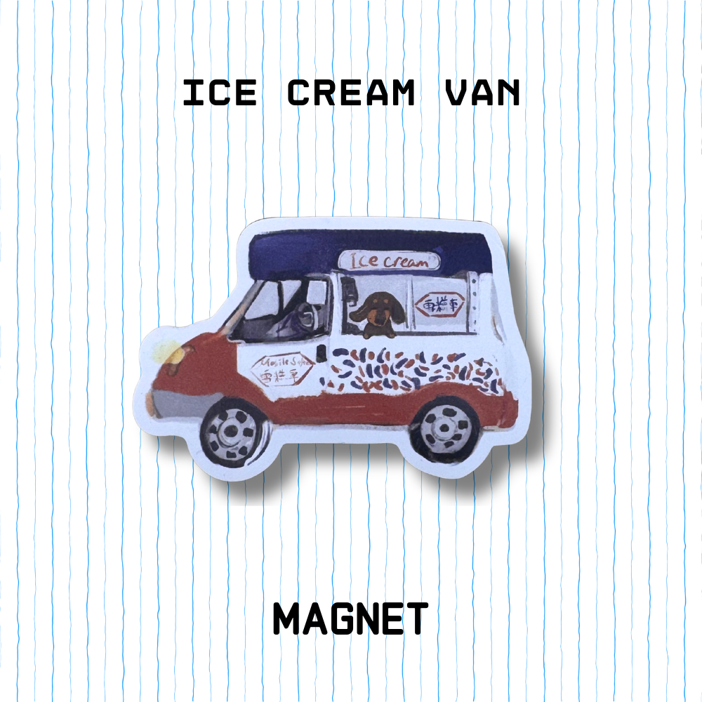 Magnet - Ice-cream van