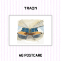Postcard - Train