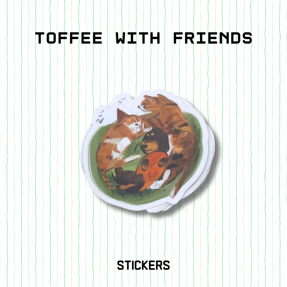 Sticker - Toffee with Friends