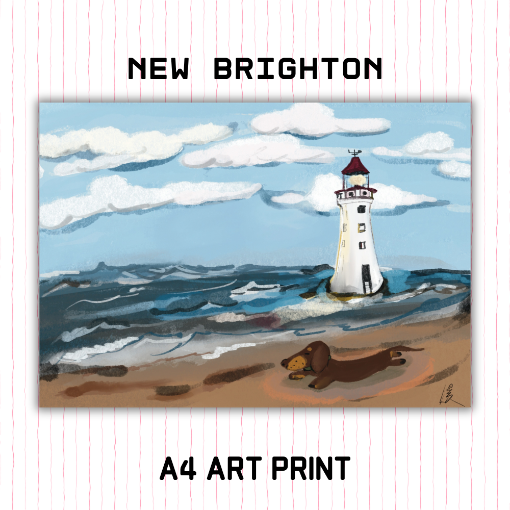 A4 Art Print - New Brighton