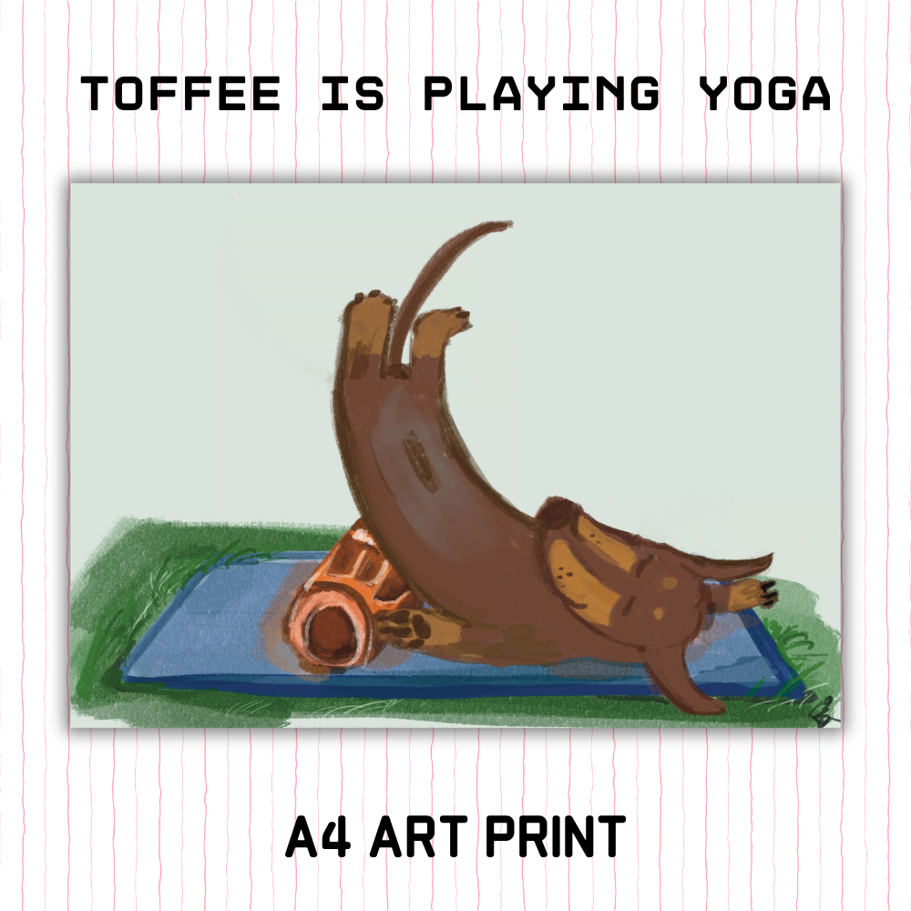 A4 Art Print - Yoga